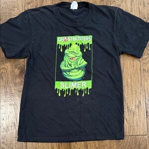 Ghostbusters Slimer Kids T shirt-Sz L